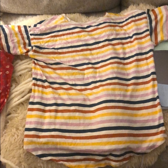 Multi color striped tshirt - Picture 2 of 2